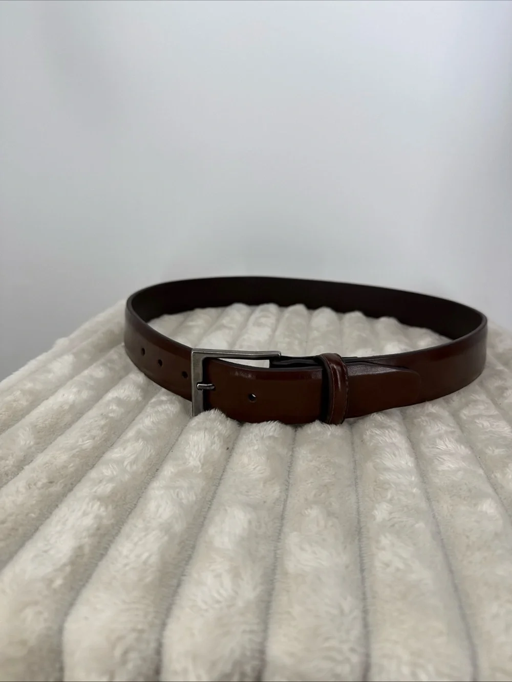 Florsheim Men's Smooth Genuine Leather Belt Brown, 36”